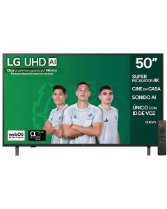 Lg 50UA8050PSA pantalla 50 puLgadas uhd ai ua80 4k smart tv