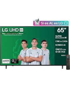 Lg 65UA8050PSA pantalla 65 puLgadas uhd ai ua80 4k smart tv