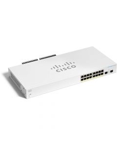 Cisco CBS220-16P-2G-NA cbs220-16p-2g managed l2 gigabit ethernet (10/100/1000) power over (poe) white