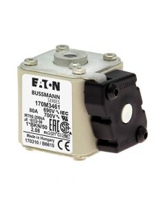 Bussman 170M3461 fusible semiconductor tubo de cerámica europeo 80a 690v 1*bkn50 ar uc