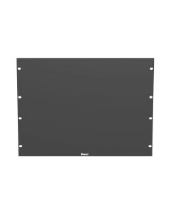 Panduit DPFP8 tapa ciega para rack estándar de 19in, plano, acero, 8ur, color negro