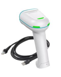 Honeywell 1960HHD-5USB-N xenon ultra usb kit: tethered healthcare 1d2d high density white anti-microbial scanner 1960hhd-5 cable (cbl-500-300-s00) na