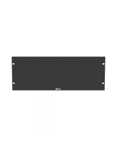 Panduit DPFP4 tapa ciega para rack estándar de 19in, plano, acero, 4ur, color negro