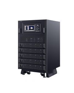 Cyberpower SM040K100P4M ups modular trifásico escalable de 40 kva/40 kw, topología online doble conversión, voltaje 208/220 vca l-l, respaldo 4 minutos al 100% carga, incluye módulo y banco baterías