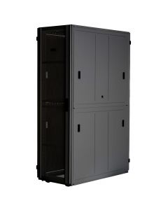 Panduit XGL64212B gabinete flexfusion xgl (light) para centros de datos, 42 ur, 600 mm ancho, 1070 profundidad, fabricado en acero, color negro