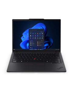 Lenovo 21QD000QLM thinkpad t14 gen 6 (intel) intel core ultra 7 255h computadora portátil 35.6 cm (14) wuxga 32 gb ddr5-sdram 1 tb ssd wi-fi (802.11be) windows 11 pro español negro