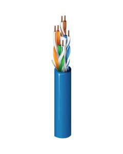 Belden 2424 0061000 cable - category 6+ enhanced cable, 4 pair, u/utp, lszh 23awg 0 halogeno azul