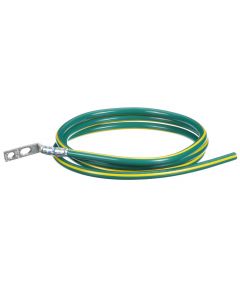 Panduit RGCBNJ660PY puente de unión para equipo structuredground RGCBNJ660PY, verde/amarillo, 6 awg