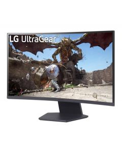 Lg 32GS60QC monitor ultragear 32 puLgadas qhd 2560 x 1440 va display curvo 180hz 1ms gtg amd freesync