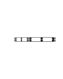 Panduit CFAPPBL1A panel de distribución fibra, angular, negro, 1 ru