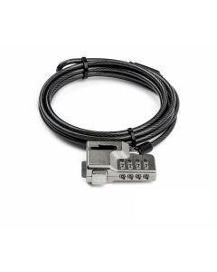 Kensington K68130WW cable antirrobo negro, plata 1.8 m
