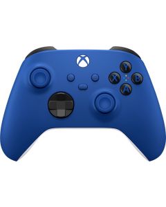Xbox QAU-00065 control inalambrico azul caja maltratada