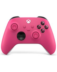 Xbox QAU-00082 control inalambrico rosa deslumbrante caja maltratada