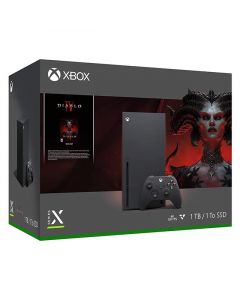 Microsoft RRT-00032 console xbox series x 1tb paquete diablo iv caja maltratada