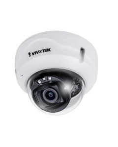 Vivotek FD839-EHTV - camara ip vortex essencial series domo exterior 5 megapixeles, lente varifocal 2.8 10mm, microfono integrado, ir 30 mts, wdr pro, ip66, ik10, ndaa, almacenamiento interno 256gb