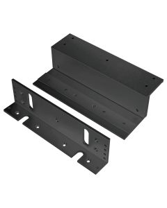 Seco-Larm E-941S-1K2B/ZQ e941s1k2bzq - soporte en z negro para cerraduras electromagnéticas de la serie 1200 lb