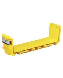 Panduit FRBC12X4YL fiberrunner® quiklock coupler, 12x4, yellow