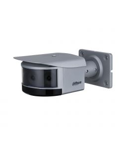 Dahua DH-IPC-PFW83242-A180-S2 ipc-pfw83242-a180-s2 cámara de ip wizmind tipo bala panorámica multisensor 4 × 8 mp/ led ir 30m/ mapa distribución multitudes/ densidad vehicular/protección perimetral/