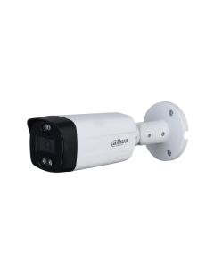 Dahua DH-HAC-ME1809THN-A-PV hac-me1809th-a-pv-s2 - cámara bullet tioc 4k/ disuasión activa/ full color/ estrobo azul y rojo/ lente de 3.6mm/ luz 40 mts/ micrófono integrado/ 1 salida alarma/ soporta: cvi/tvi/ahd/ ip67/