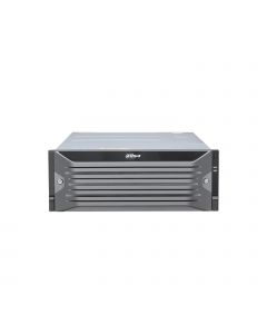 Dahua DHI-EVS5124S servidor ip de almacenamiento 24 bahías y 320 canales, ofrece un potente procesador multinúcleo 64 bits, 800 mbps, raid versátil, discos sata hot-swap fuente redundante 80plus platino 1+1.