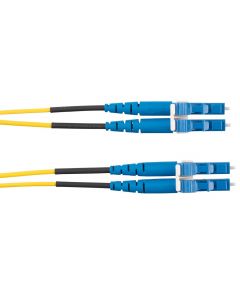 Panduit F92ELLNLNSNM003 cordón parcheo os2, lszh, 2f, 1.6mm, lc dúp./lc dúp., pol. est., il est. - 3m