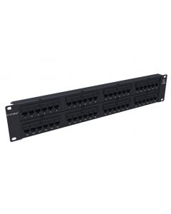 Commscope 760206805 copper patch panel, gigaspeed xl 1100gs3, 48-port loaded category 6 u/utp, universal t568a/t568b