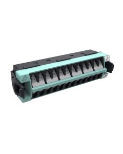 Commscope 760216754 systimax 360 distribution panel, 12 lc, lazrspeed 150 om2+ multimode, 300 om3 500 om4 aqua finish