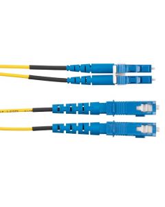 Panduit F92ELLNSNSNM008 8 mt opti-core fiber patchcord, os2 2-fibers, lc-sc duplex, 1.6mm jacket, lszh