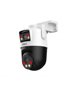 Dahua DH-IPC-WPT1539DD-SW-5E2-PV ipc-wpt1539dd-sw-5e2-pv - cámara ip pt wifi dual de 10 mp, 2 lentes 5 mp cada uno (fijo y pt), iluminador inteligente/ ir 50m, microfono altavoz integrados, ia, autotracking, disuación activa, ranura microsd, ip66  #ddpt