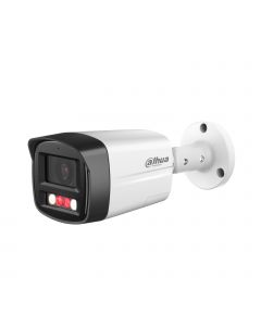 Dahua DH-IPC-HFW2549TL-S-PV ipc-hfw2549tl-s-pv - cámara bullet ip de 5mp con smart dual illumination y disuasión activa para máxima seguridad. cuenta smd plus, protección perimetral, micrófono bocina integrados. resistente al clima certificación ip67.