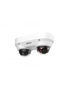 Dahua DH-IPC-HDBW2449F-AS-E2-IL  dh-ipc-hdbw2449fp-as-e2-il - cámara domo dual ip de 4mp, iluminador inteligente/ lente 2.8mm/ protección perimetral/ smd plis/ wizsense/ micrófono integrado/ ip67/ik10 /