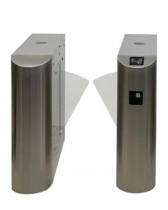 Wejoin WJTYH101-SP wjtyh101sp - barreras peatonal flap barrier bidireccional con aletas de acrílico 3 millones ciclos pase 25 35 por minuto compatible controles acceso