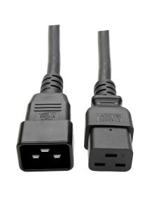 Tripp Lite P036-003-15A by eaton cable de poder c19 macho - c20 hembra, 1 metro, negro
