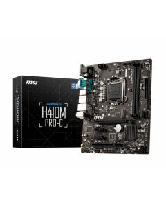 Msi H410M PRO-C placa base intel h410 lga 1200 micro atx