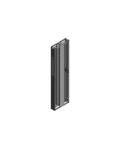 Chatsworth 32622-E03 motive double-sided vertical cable manager; 84"h x 10"w 23.6"d (2133 mm 250 600 mm); glacier white