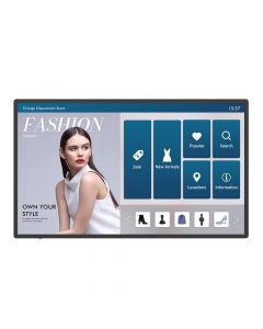 Benq 9H.F7EPK.RA4 il4301 pantalla de señalización panel plano interactivo 109,2 cm (43) led 400 cd  m² 4k ultra hd negro táctil android 8.0