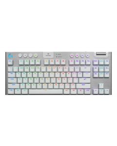 Logitech 920-012732 g g915 x lightspeed keyboard gaming usb + rf wireless bluetooth qwerty us english white