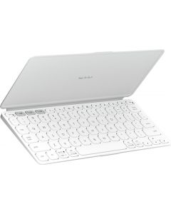 Logitech 920-012919 teclado universal bluetooth qwerty inglés blanco