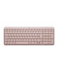 Logitech 920-013447 teclado rf inalámbrico + bluetooth español rosa