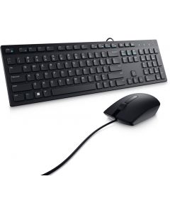 Dell 580-AKKW kit de teclado y mouse km300c alambricos usb - color negro- 1 año garantia