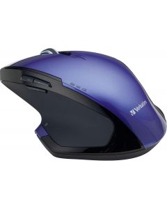 Verbatim 99020 deluxe ratón oficina diestro rf inalámbrico blue led 1600 dpi
