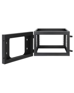Intellinet 716031 rack abierto de 19 para montaje en pared, 4 postes, 6u
