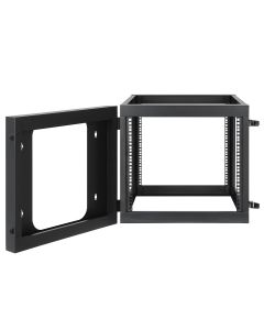 Intellinet 716048 rack abierto de 19 para montaje en pared, 4 postes, 9u