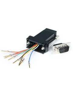 Startech GC98MF Startech.com adaptador convertidor modular serie de db9 a rj45 - macho hembra