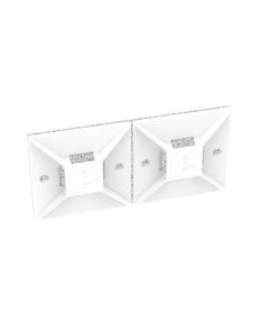 Panduit ABM3H-A-L montaje para brida ABM3H-A-L, blanco, pa 6.6, adh. goma., 1.5x1.5, paq. 50