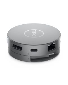 Dell DA310 Dell-DA310 alámbrico usb 3.2 gen 2 (3.1 2) type-c plata