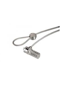 BROBOTIX 128899 CANDADO PARA LAPTOP  PLATA UNIVERSAL