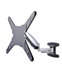 Startech.Com FHA-TV-WALL-MOUNT soporte vesa de pared para tv 23 a 55 pulgadas - mural ajustable con movimiento total brazo colgador televisor 30kg inclinación giro