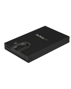 Startech S251BMU3FP carcasa para discos duros sata 2.5 - encriptada accesibilidad con huella digital