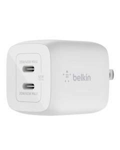 Belkin WCH011DQWH - adaptador de corriente tecnología pps y gan